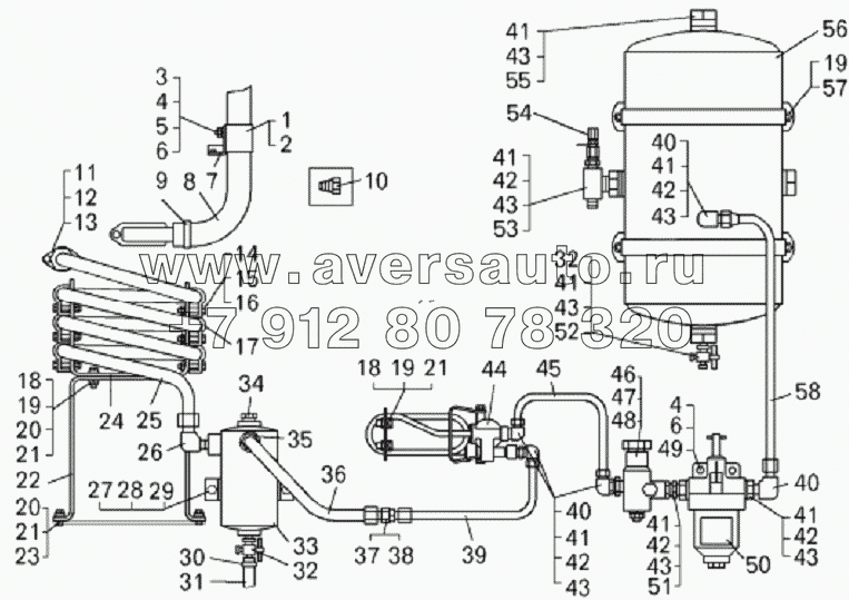 Монтаж трубопроводов компрессора