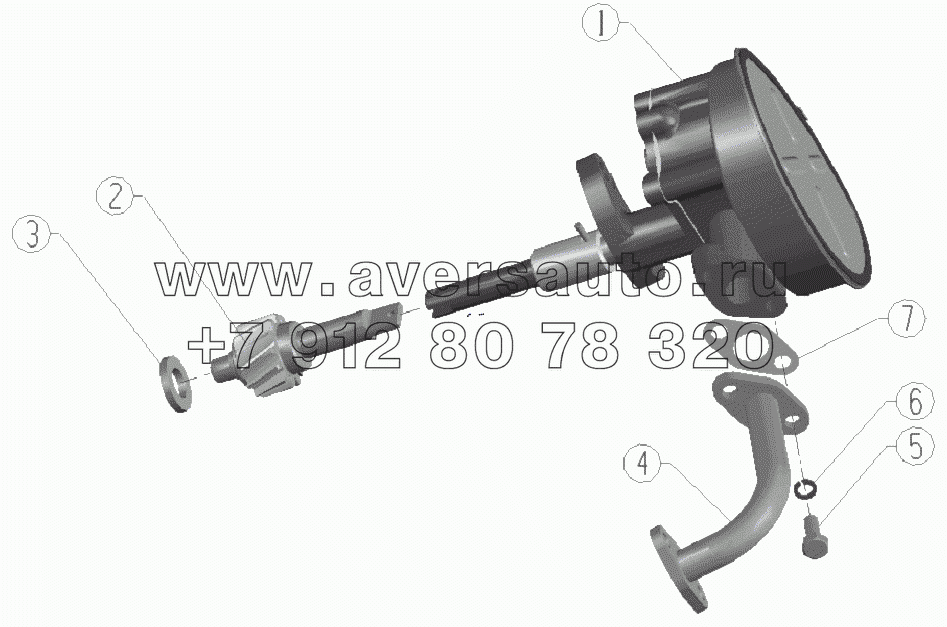 Lubricating Oil Pump Assembly