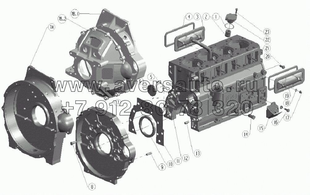 Cylinder Block Assembly (II)