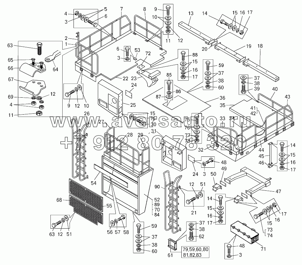 Капоты и оперение (75131-8400002-20)