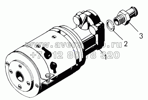  Насос топливный (7512-1113010);Fuel pump