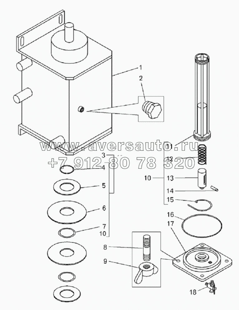 Обогреватель топлива с фильтром (7512-1138010)