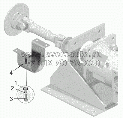 Ограждение карданного вала