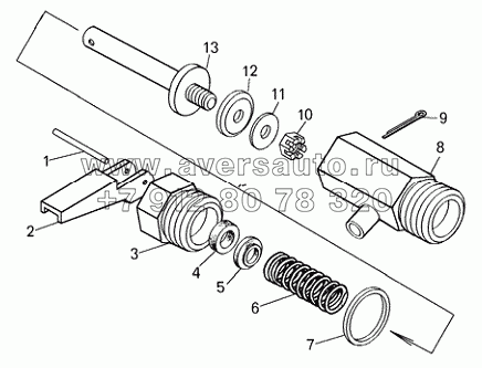 Краник сливной
