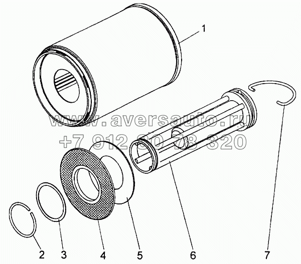 Элемент фильтрующий маслозаборника