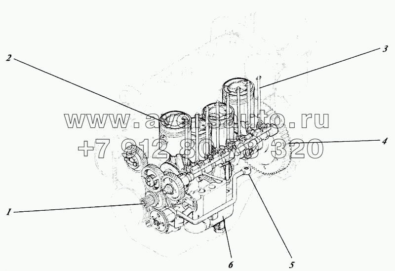 Дизель 442-00c1-13