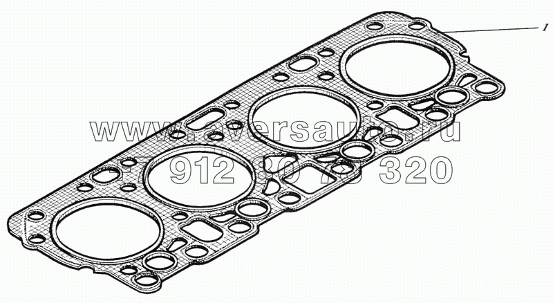 Прокладка головки цилиндров 43-06с8-12