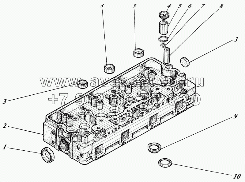 Головка цилиндров 440-06с2-11-11