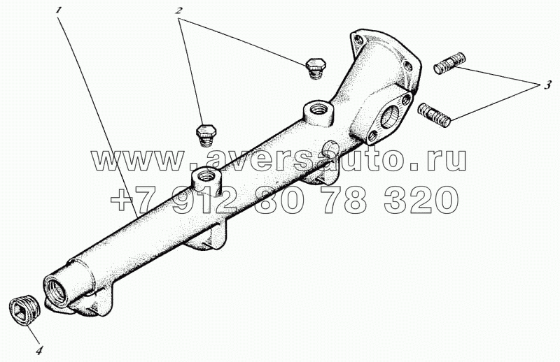 Труба водяная 41С-06с15-11-02