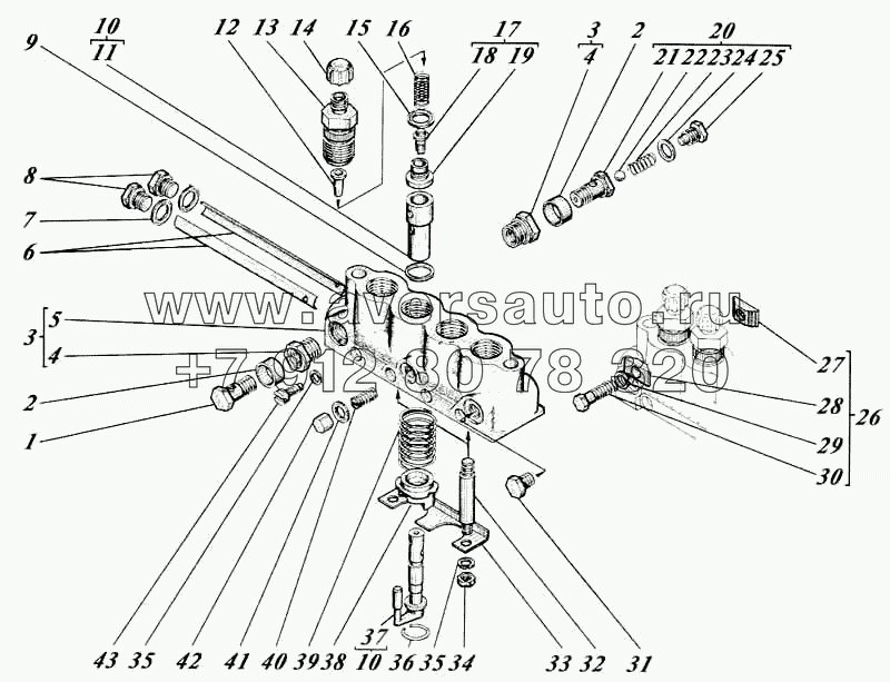 Головка топливного насоса 446-16c12