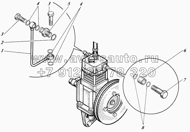 Установка компрессора 442-25с1-62