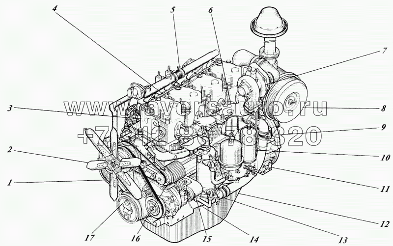 Дизель 442-25ПИ-00с1