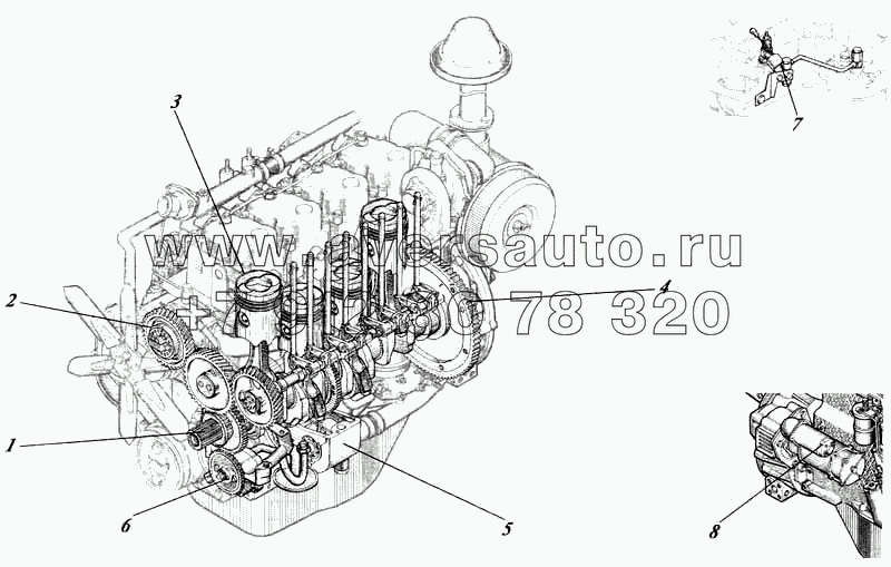 Дизель 442-25ПИ-00с1