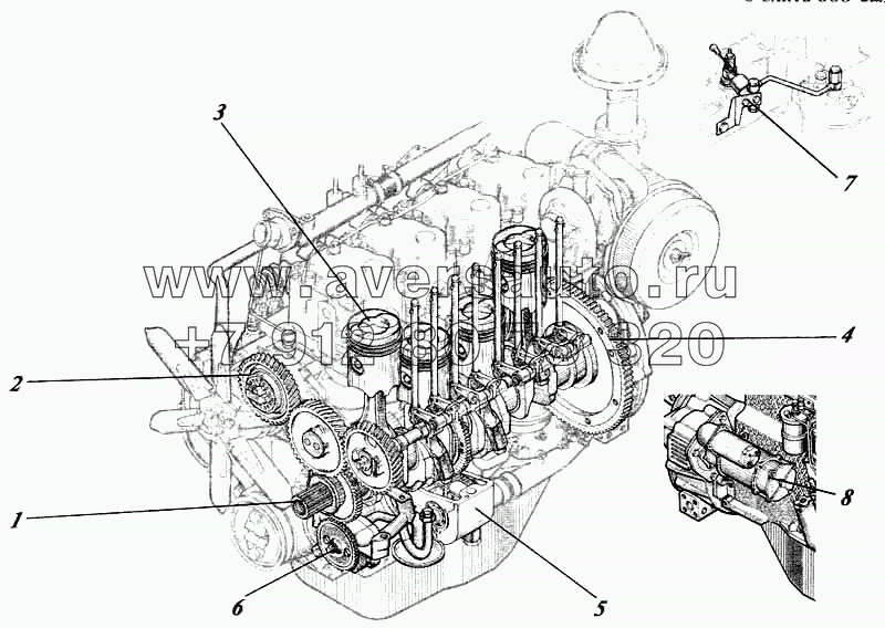 Дизель 442-25БИ-00с1