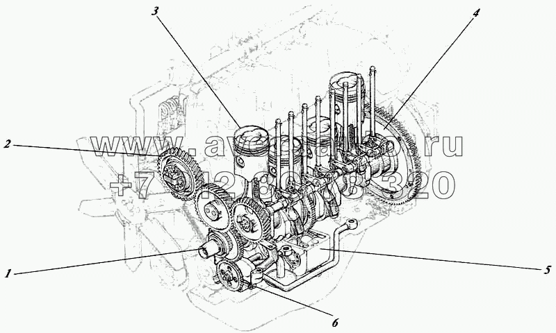 Дизель 442-50И-00с1