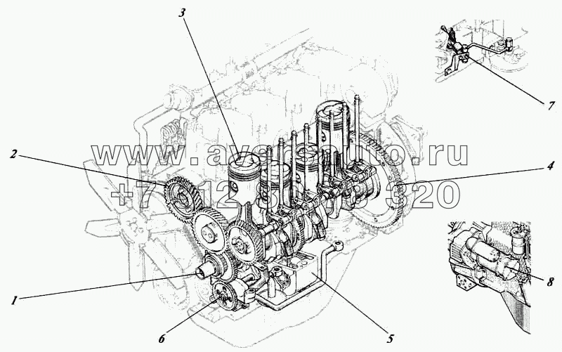 Дизель 442-51И-00с1