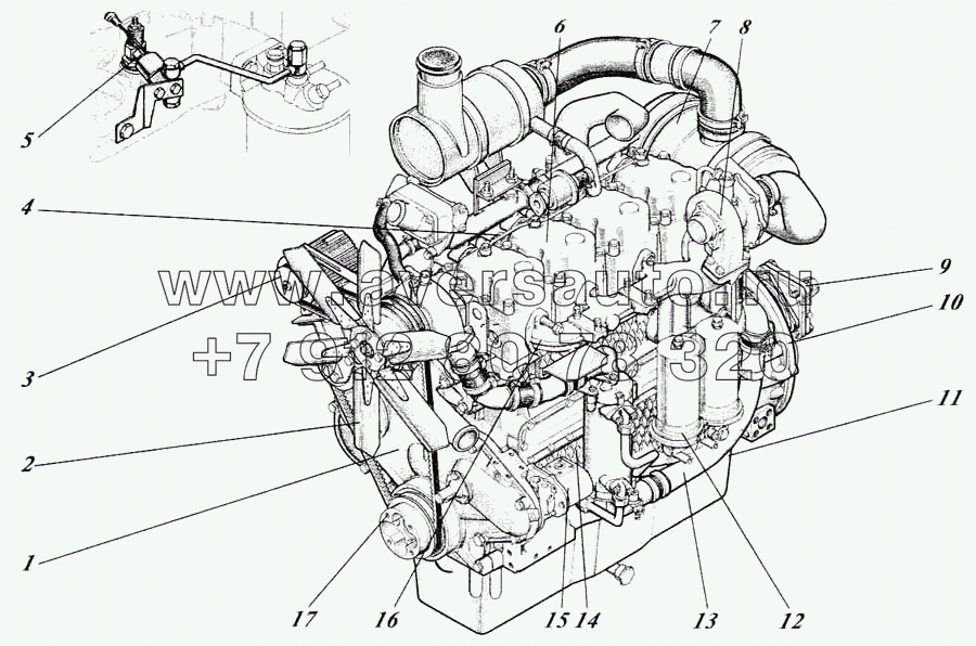 Дизель 442-59И-00с1