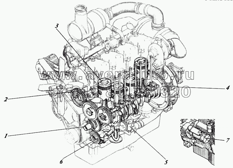 Дизель 442-59И-00с1