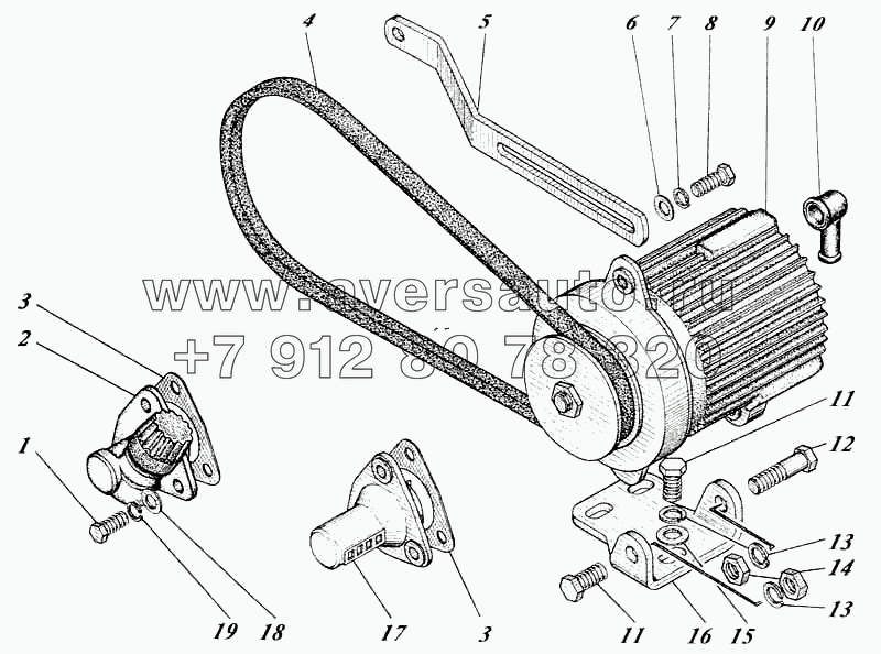 Установка электрооборудования и приборов 440-14c1