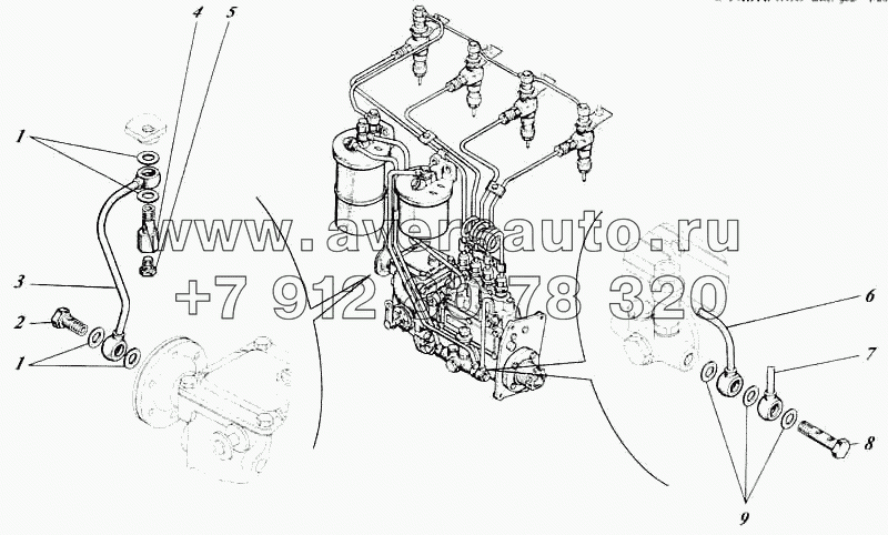 Система топливная 440И-15с1-1-01