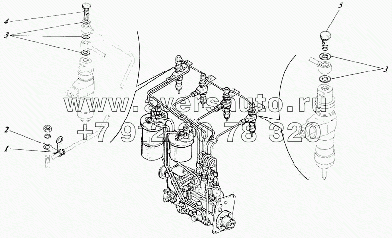 Система топливная 440И-15с1-1-01