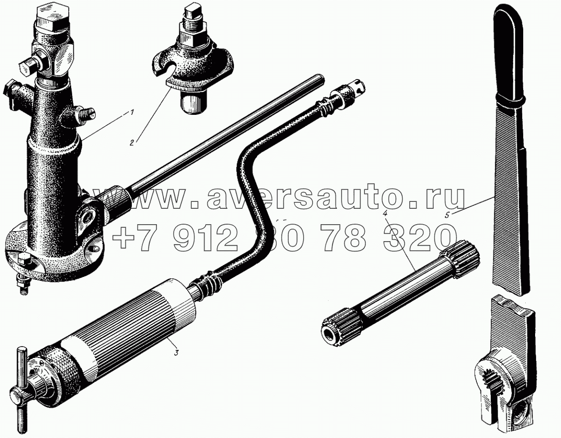 Приспособления для технического обслуживания дизеля