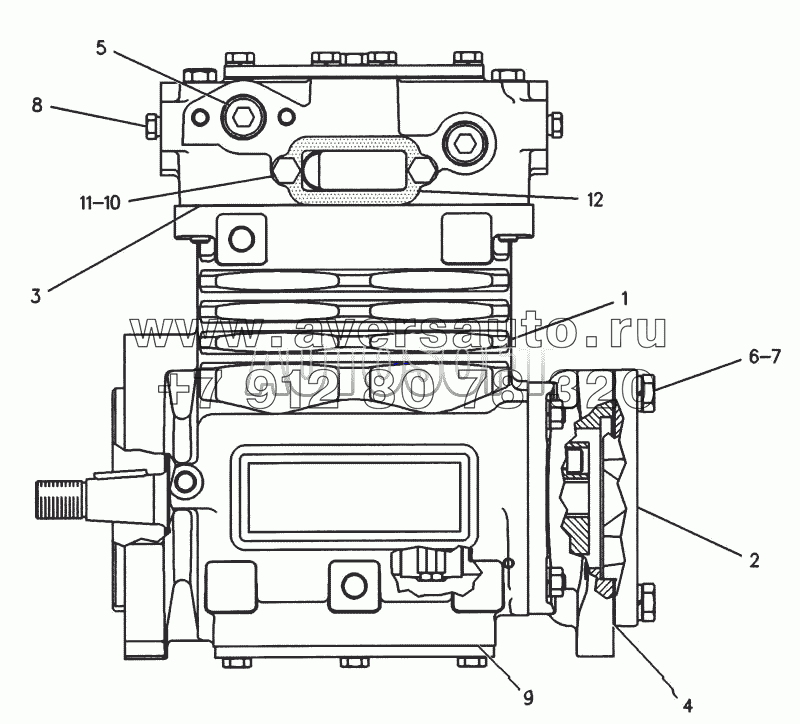 6I-1670 Воздушный компрессор