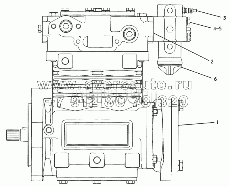 106-7852 Воздушный компрессор