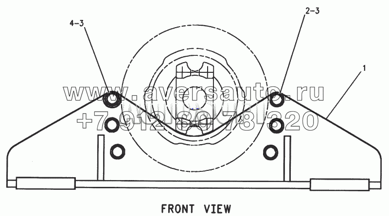 200-0969 Опора двигателя
