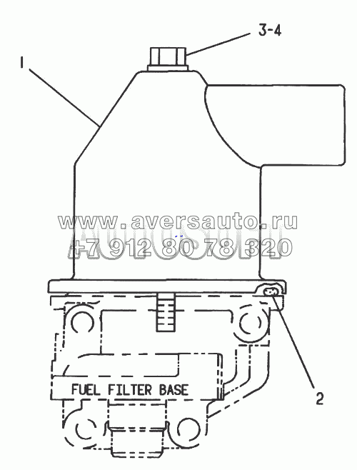 1N-3477 Вентиляционный клапан