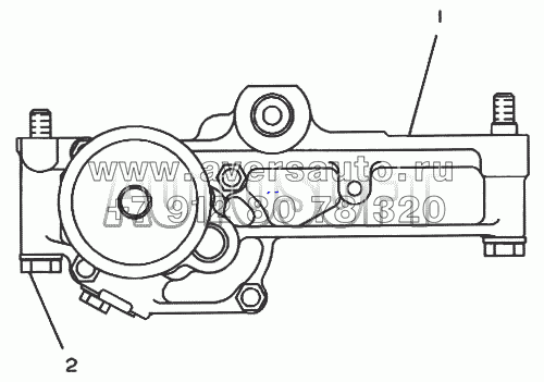 4W-2195 Масляный насос