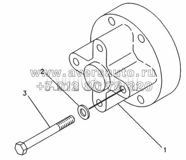 7Е-1492 Крепление вентилятора