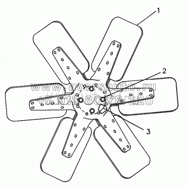 7Е-1499 Вентилятор