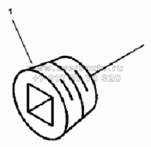 CH9087  Вспомогательный патрубок охлаждающей жидкости