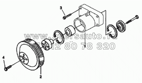 FA9310, FA9739 Установка привода вентилятора