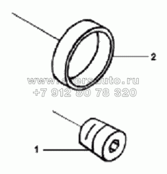 PP98459 Трубопровод крышки головки цилиндров