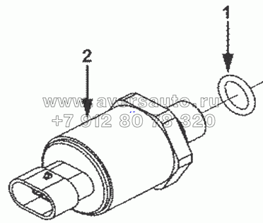 SD9169 Датчик аварийного давления масла