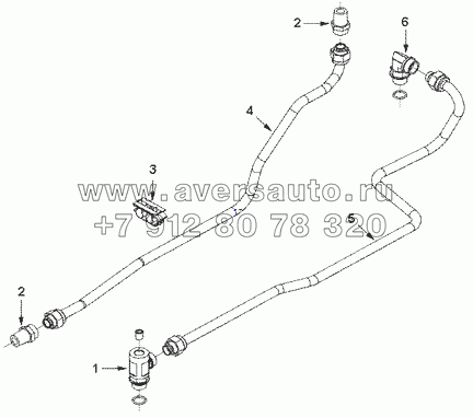 CC9294 Трубки охлаждающей жидкости компрессора