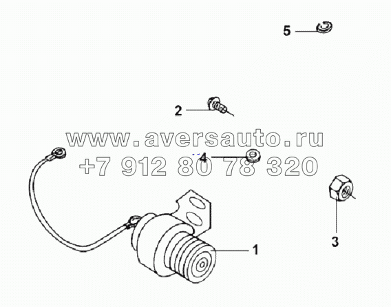 Установка датчика моторного тормоза