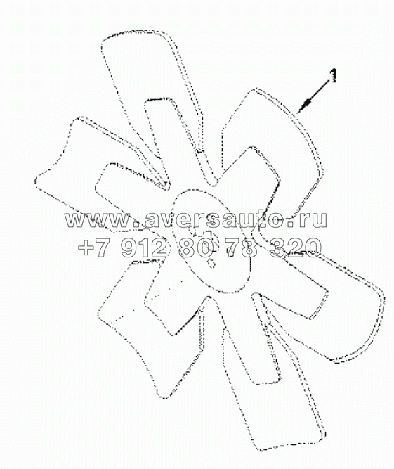  FN 9213ZZ Fan, engine