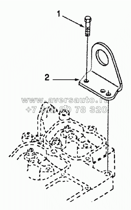  LA 9007-02ZZ Bracket, lifting