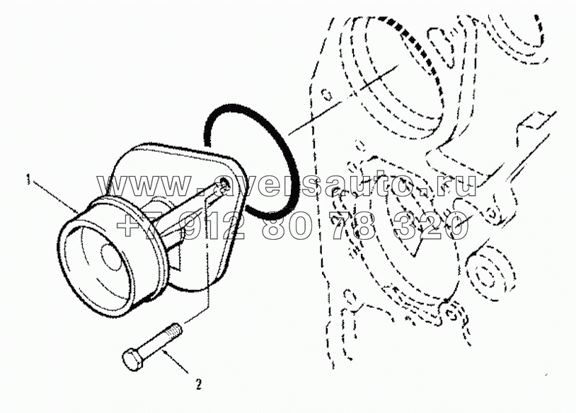  WP 9001-02ZZ Pump, water