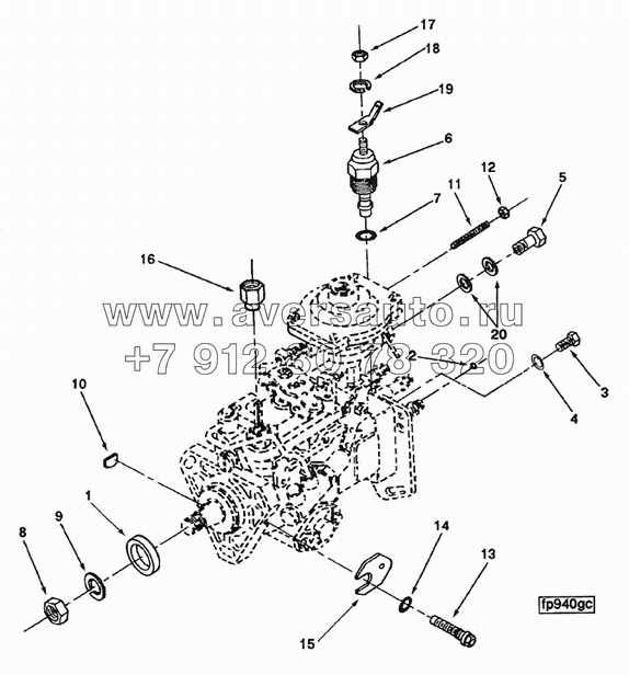 BOSCH VE PUMP SERVICE PARTS