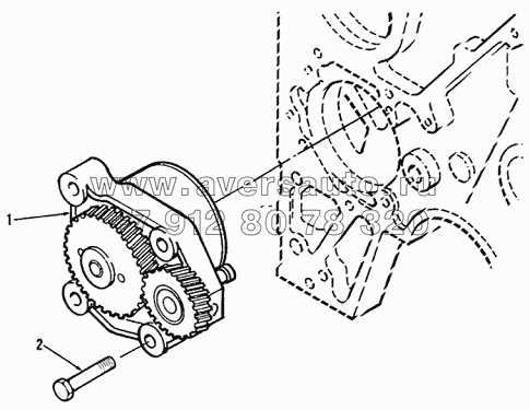 LUBRICATING OIL PUMP