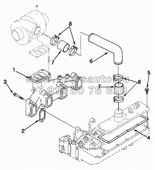 TURBOCHARGER LOCATION