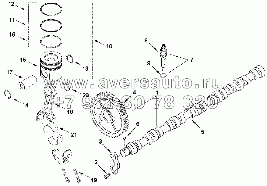 PP 40425ZZ PARTS, PERFORMANCE