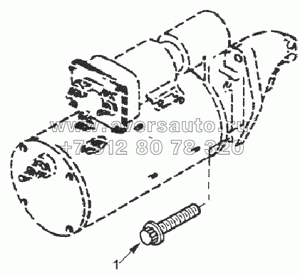 SM 9164ZZ MOUNTING, STARTING MOTOR