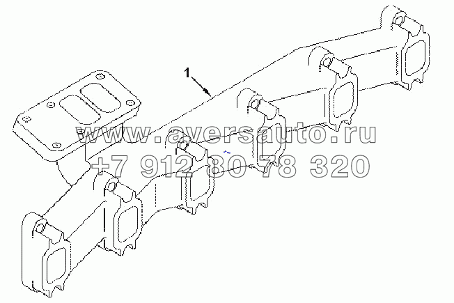 TB 9792ZZ MANIFOLD EXHAUST