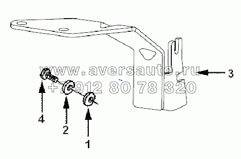 TL 9103ZZ LEVER, THROTTLE