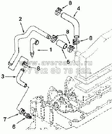 WA 9760ZZ PLUMBING, AFT WATER